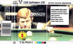 Steve Davis Snooker Front Cover