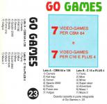 Go Games 23 Front Cover