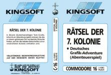 Ratsel Der 7 Kolonie Front Cover