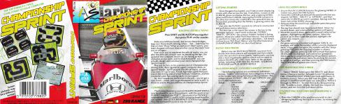 Championship Sprint Front Cover