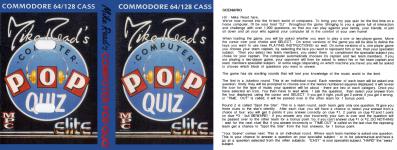 Mike Read's Computer Pop Quiz Front Cover