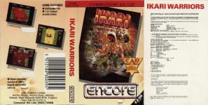 Ikari Warriors Front Cover