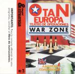 Europa Teatro De Operaciones And War Zone Front Cover