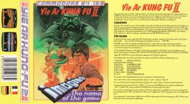 Yie Ar Kung Fu II Front Cover