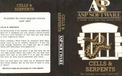 Cells And Serpents Front Cover