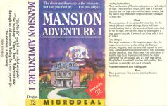 Adventure 1: Mansion Front Cover