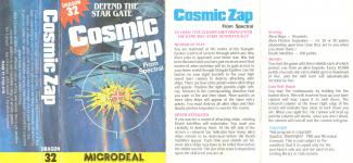 Cosmic Zap Front Cover