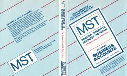 MST Business Accounts Front Cover