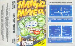 Manic Miner Front Cover