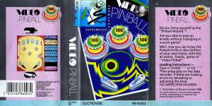 Video Pinball Front Cover