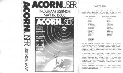 Acorn User #046 (05.1986) Front Cover