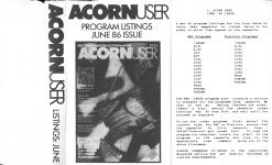 Acorn User #047 (06.1986) Front Cover