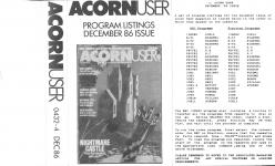 Acorn User #053 (12.1986) Front Cover