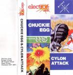 Chuckie Egg & Cylon Attack Front Cover