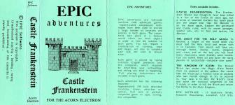 Castle Frankenstein Front Cover