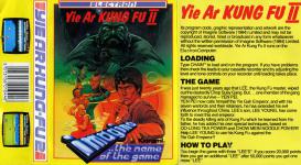 Yie Ar Kung Fu II Front Cover