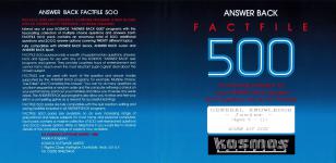 Factfile 500: Junior General Knowledge Front Cover