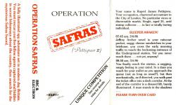 Operation Safras Front Cover