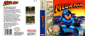 Mega Man: Dr. Wily's Revenge Front Cover