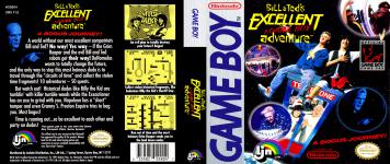 Bill And Ted's Excellent Game Boy Adventure Front Cover