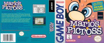 Mario's Picross Front Cover