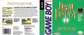 Final Fantasy Adventure Front Cover