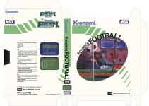 Konami's Football Front Cover