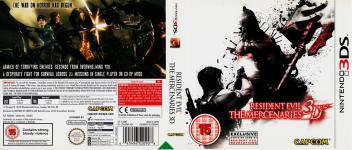 Resident Evil: The Mercenaries 3D Front Cover