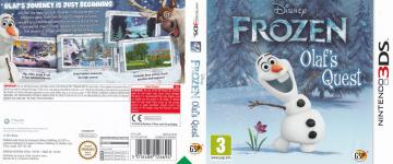 Frozen: Olaf's Quest Front Cover