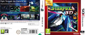 Starfox 64 3D Front Cover