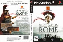 The History Channel: Great Battles Of Rome Front Cover