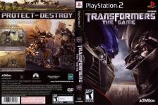 Transformers: The Game Front Cover