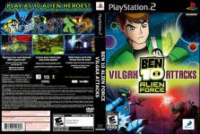 Ben 10: Alien Force: Vilgax Attacks Front Cover