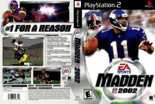 Madden NFL 2002 Front Cover