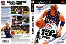 NBA Live 2003 Front Cover