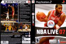 NBA Live 07 Front Cover