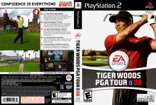 Tiger Woods PGA Tour 08 Front Cover