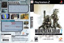 Metal Gear Solid 2: Substance Front Cover