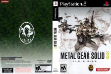 Metal Gear Solid 3: Subsistence Front Cover