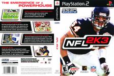 NFL 2K3 Front Cover