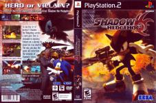 Shadow The Hedgehog Front Cover