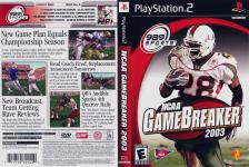 NCAA GameBreaker 2003 Front Cover