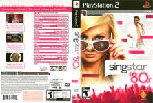 Singstar 80's Front Cover