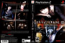 Fatal Frame III: The Tormented Front Cover