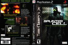 Tom Clancy's Splinter Cell Front Cover