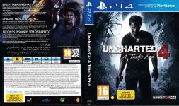 Uncharted 4: A Thief's End Front Cover