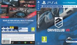 Driveclub VR Front Cover