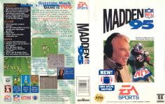 Madden NFL 95 Front Cover