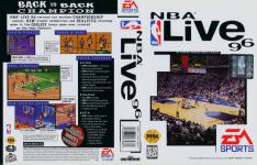 NBA Live '96 Front Cover