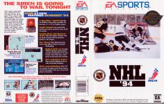 NHL '94 Front Cover